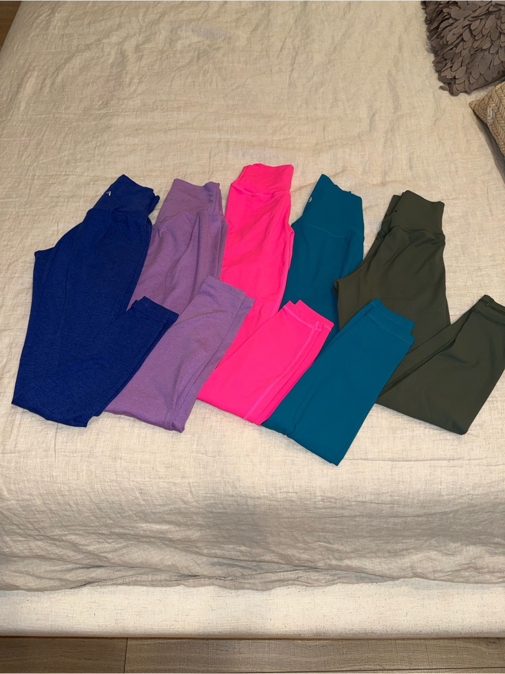 Ptula Leggings - Pink, Purple, Blue, Teal, Olive - Picture 2 of 9